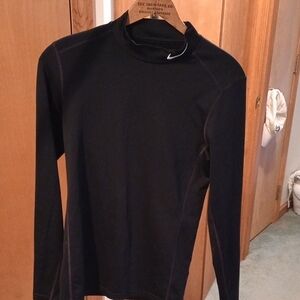 Nike Black Fitted Top